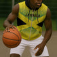 Afro-Jamaicans Custom Sleeveless Zip Hoodie Reggae Boyz With Traditional Pattern - African Pride