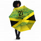 Afro-Jamaicans Custom Umbrella Reggae Boyz With Traditional Pattern