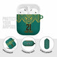 Afro-Jamaicans Tribal Custom Football AirPods Case Green Style