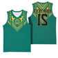 Afro-Jamaicans Tribal Custom Football Basketball Jersey Green Style - African Pride