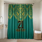 Afro-Jamaicans Tribal Custom Football Bathroom Set Green Style