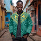 Afro-Jamaicans Tribal Custom Football Bomber Jacket Green Style