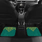 Afro-Jamaicans Tribal Custom Football Car Mats Green Style