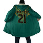 Afro-Jamaicans Tribal Custom Football Cloak Green Style