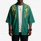 Afro-Jamaicans Tribal Custom Football Kimono Green Style