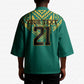 Afro-Jamaicans Tribal Custom Football Kimono Green Style