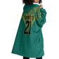 Afro-Jamaicans Tribal Custom Football Wearable Blanket Hoodie Green Style