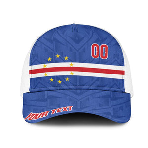 Cape Verde Atlantic Stars Personalized Baseball Net Cap Football 2026 Supporter