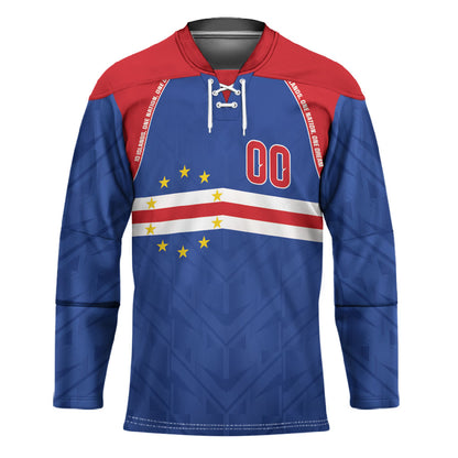 Cape Verde Atlantic Stars Custom Hockey Jersey Football 2026 Supporter