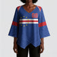 Cape Verde Atlantic Stars Custom Kimono Sleeve Blouse Football 2026 Supporter