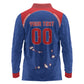 Cape Verde Atlantic Stars Custom Long Sleeve Polo Shirt Football 2026 Supporter