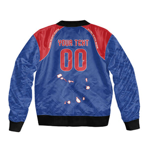 Cape Verde Atlantic Stars Custom Sleeve Zip Bomber Jacket Football 2026 Supporter