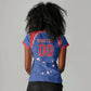 Cape Verde Atlantic Stars Custom Women V-Neck T-Shirt Football 2026 Supporter