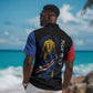 Cape Verde Goalkeeper Personalized Hawaiian Shirt 40 Years Old 27 Shots Zero Goals Vintage LT9