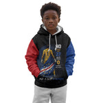 Cape Verde Goalkeeper Personalized Kid Hoodie 40 Years Old 27 Shots Zero Goals Vintage