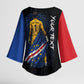 Cape Verde Goalkeeper Personalized Kimono Sleeve Blouse 40 Years Old 27 Shots Zero Goals Vintage