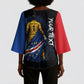 Cape Verde Goalkeeper Personalized Kimono Sleeve Blouse 40 Years Old 27 Shots Zero Goals Vintage