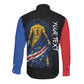 Cape Verde Goalkeeper Personalized Long Sleeve Button Shirt 40 Years Old 27 Shots Zero Goals Vintage