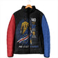 Cape Verde Goalkeeper Personalized Padded Jacket 40 Years Old 27 Shots Zero Goals Vintage