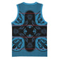 Bafokeng Rabbit Crown Palesa ea kharanium Basketball Jersey Blue Seanamarena Basotho Blanket Inspired
