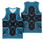 Bafokeng Rabbit Crown Palesa ea kharanium Basketball Jersey Blue Seanamarena Basotho Blanket Inspired