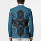 Bafokeng Rabbit Crown Palesa ea kharanium Blazer Blue Seanamarena Basotho Blanket Inspired