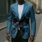 Bafokeng Rabbit Crown Palesa ea kharanium Blazer Blue Seanamarena Basotho Blanket Inspired