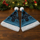 Bafokeng Rabbit Crown Palesa ea kharanium Christmas Santa Hat Blue Seanamarena Basotho Blanket Inspired