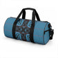 Bafokeng Rabbit Crown Palesa ea kharanium Duffle Bag Blue Seanamarena Basotho Blanket Inspired