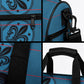 Bafokeng Rabbit Crown Palesa ea kharanium Duffle Bag Blue Seanamarena Basotho Blanket Inspired