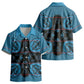 Bafokeng Rabbit Crown Palesa ea kharanium Kid Hawaiian Shirt Blue Seanamarena Basotho Blanket Inspired