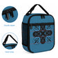 Bafokeng Rabbit Crown Palesa ea kharanium Lunch Bag Blue Seanamarena Basotho Blanket Inspired
