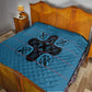 Bafokeng Rabbit Crown Palesa ea kharanium Quilt Blue Seanamarena Basotho Blanket Inspired