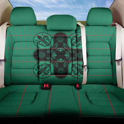 Bafokeng Rabbit Crown Palesa ea kharanium Back Car Seat Cover Green Seanamarena Basotho Blanket Inspired