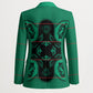 Bafokeng Rabbit Crown Palesa ea kharanium Blazer Green Seanamarena Basotho Blanket Inspired