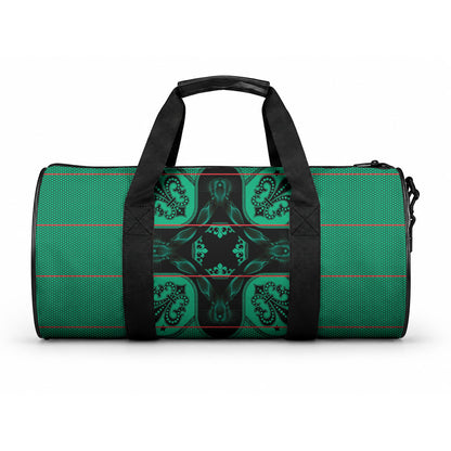 Bafokeng Rabbit Crown Palesa ea kharanium Duffle Bag Green Seanamarena Basotho Blanket Inspired