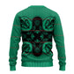 Bafokeng Rabbit Crown Palesa ea kharanium Ugly Christmas Sweater Green Seanamarena Basotho Blanket Inspired