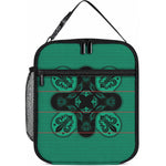Bafokeng Rabbit Crown Palesa ea kharanium Lunch Bag Green Seanamarena Basotho Blanket Inspired