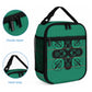 Bafokeng Rabbit Crown Palesa ea kharanium Lunch Bag Green Seanamarena Basotho Blanket Inspired