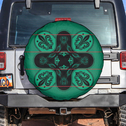 Bafokeng Rabbit Crown Palesa ea kharanium Spare Tire Cover Green Seanamarena Basotho Blanket Inspired