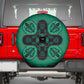 Bafokeng Rabbit Crown Palesa ea kharanium Spare Tire Cover Green Seanamarena Basotho Blanket Inspired