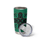 Bafokeng Rabbit Crown Palesa ea kharanium Tumbler Cup Green Seanamarena Basotho Blanket Inspired