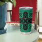 Bafokeng Rabbit Crown Palesa ea kharanium Tumbler Cup Green Seanamarena Basotho Blanket Inspired