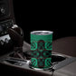 Bafokeng Rabbit Crown Palesa ea kharanium Tumbler Cup Green Seanamarena Basotho Blanket Inspired