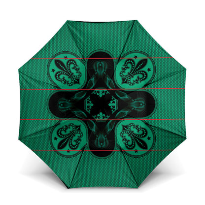 Bafokeng Rabbit Crown Palesa ea kharanium Umbrella Green Seanamarena Basotho Blanket Inspired