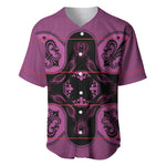 Bafokeng Rabbit Crown Palesa ea kharanium Baseball Jersey Pink Seanamarena Basotho Blanket Inspired