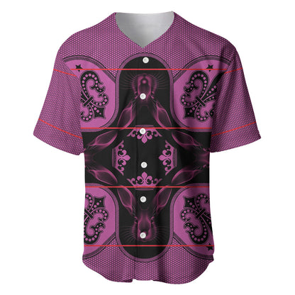 Bafokeng Rabbit Crown Palesa ea kharanium Baseball Jersey Pink Seanamarena Basotho Blanket Inspired