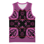 Bafokeng Rabbit Crown Palesa ea kharanium Basketball Jersey Pink Seanamarena Basotho Blanket Inspired