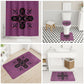 Bafokeng Rabbit Crown Palesa ea kharanium Bathroom Set Pink Seanamarena Basotho Blanket Inspired