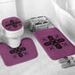 Bafokeng Rabbit Crown Palesa ea kharanium Bathroom Set Pink Seanamarena Basotho Blanket Inspired